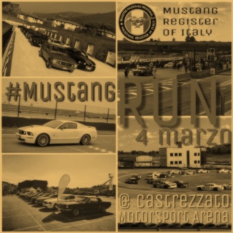 Mustang Run 2018 a Franciacorta - Mustang Register of Italy MRI