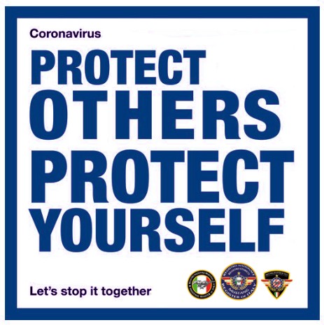 Coronavirus: Protect the others, Protect yourself. Let's stop it together - Mustang Register of Italy MRI