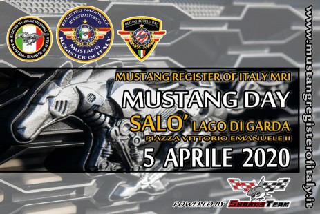 Mustang Day Salò con Mustang Register of Italy MRI