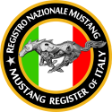 Logo Mustang Register of Italy - Registro nazionale Ford Mustang - Registry italiano